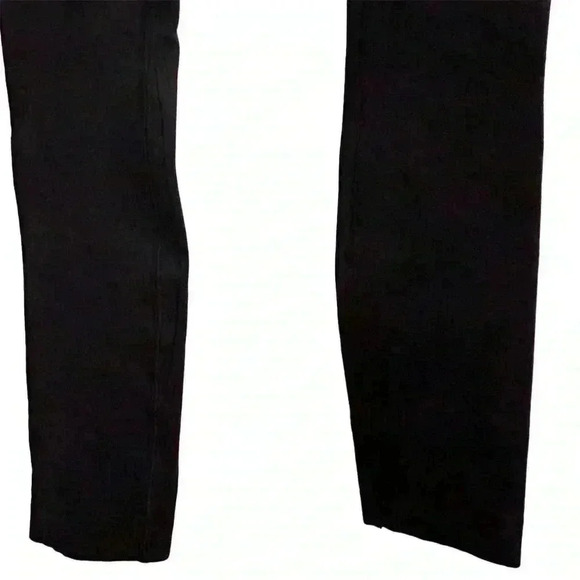 Athleta Women's High Waist Ribbed Knit Leggings Black Size S Ankle Length flawed - Picture 11 of 16